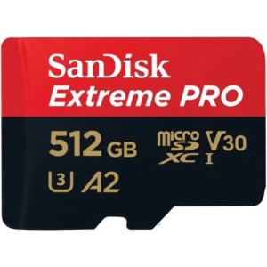 SanDisk Extreme Pro 512GB Micro SD Card