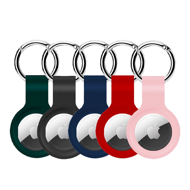 Siliconen sleutelhanger voor AirTag - iServices Siliconen sleutelhanger voor AirTag - iServices