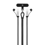 Siliconen kabel met USB-C voor mobiele telefoon