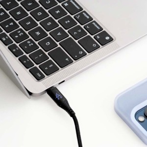 USB-C-kabel met LED - iServices Online Store