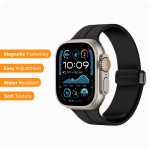 Magnetische Siliconen Band Voor Apple Watch - iServices