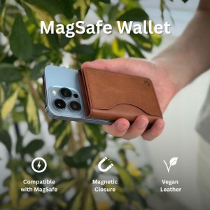Leren Portemonnee MagSafe - iServices online winkel