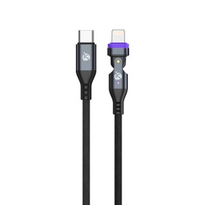 USB-C Lightning kabel met afneembare uiteinden - iServices