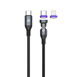 USB-C Lightning kabel met afneembare uiteinden - iServices