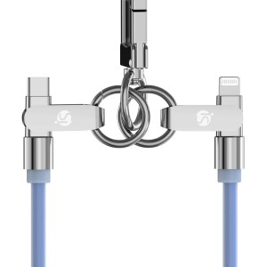 Siliconen lanyard met USB-C-oplaadfunctie - iServices