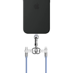 Siliconen lanyard met USB-C-oplaadfunctie - iServices