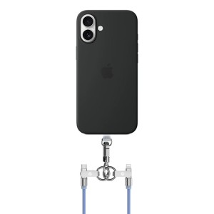 Siliconen lanyard met USB-C-oplaadfunctie - iServices