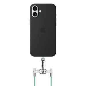 Siliconen lanyard met USB-C-oplaadfunctie - iServices