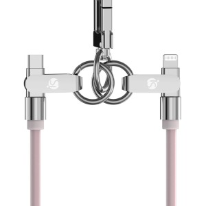 Siliconen lanyard met USB-C-oplaadfunctie - iServices