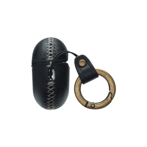 Leren AirPods Pro 2 hoesje - iServices Online Winkel