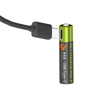 Pilhas Recarregáveis com USB-C - Loja Online iServices