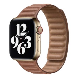 Bracelete Apple Watch Magnética em Pele - iServices