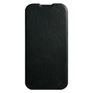 Magnetische leren foliohoes voor iPhone volledig gesloten