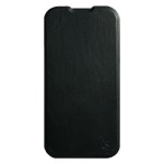Magnetische leren foliohoes voor iPhone volledig gesloten
