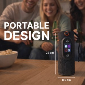 Coluna de Som Bluetooth com LCD - Loja Online da iServices