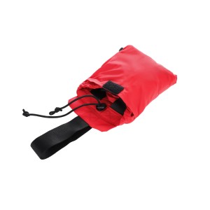 Mochila DJI Phantom 4 Series vermelha aberta