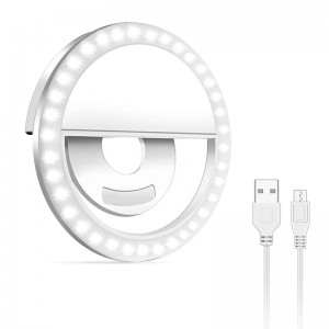 Ring Light iServices com cabo usb de carregamento
