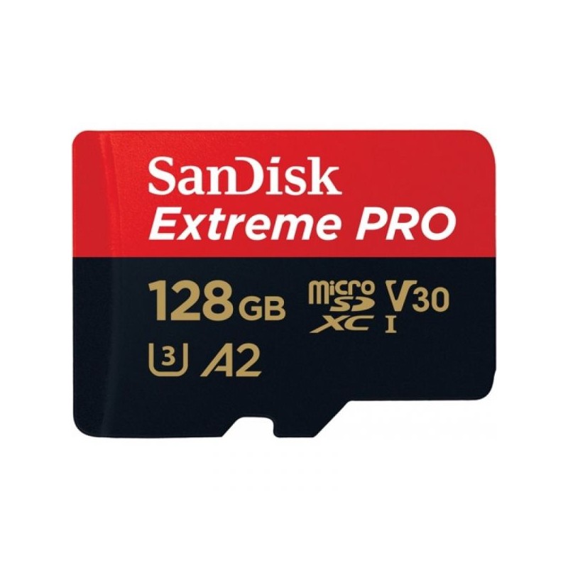 MicroSD kaart SanDisk Extreme 128 GB - iServices® MicroSD kaart SanDisk Extreme 128 GB - iServices®